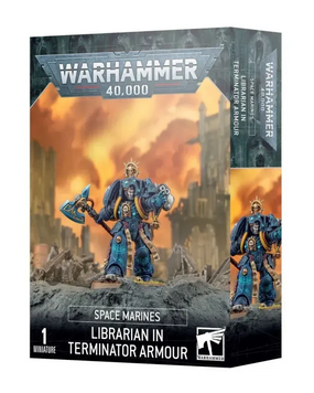 Мініатюра WARHAMMER 40000: SPACE MARINES - LIBRARIAN IN TERMINATOR ARMOUR 99120101387 фото