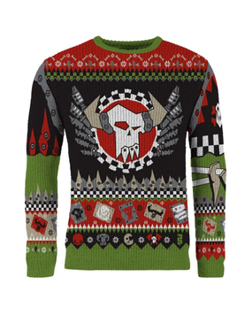 Рождественский свитер Warhammer 40000: Ork Christmas Jumper (Size M) 1120929 фото
