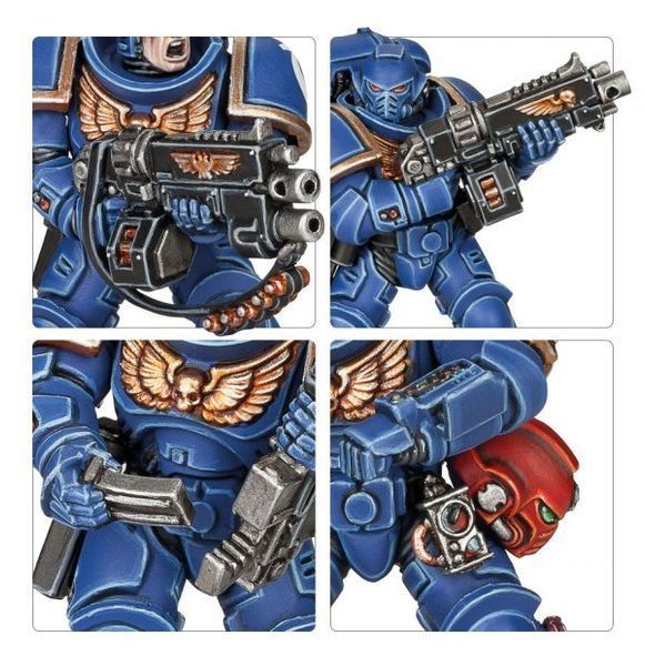 Набір мініатюр SPACE MARINES - INTERCESSOR SQUAD 99120101309 фото
