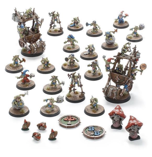 Набір мініатюр BLOOD BOWL: SNOTLING TEAM - CRUD CREEK NOSEPICKERS 99120909008 фото