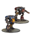 Набор миниатюр Titan Legions - Warhound Titans With Ursus Claws and Melta Lances 99122608001 фото 2