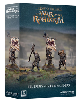 Набір мініатюр THE OLD WORLD: MIDDLE-EARTH SBG - HILL TRIBESMEN COMMANDERS 99121464044 фото