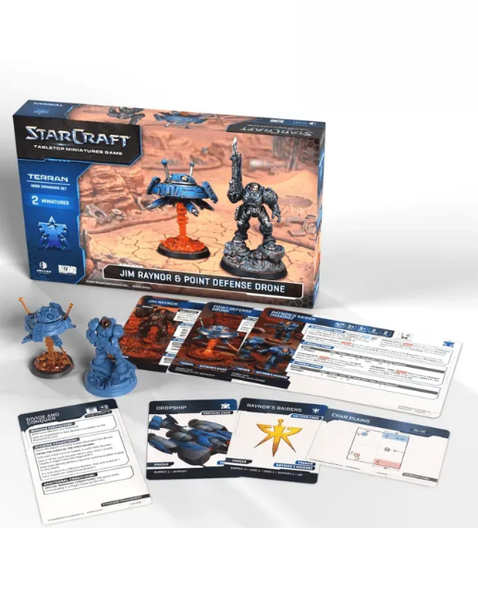 Набір STARCRAFT: JIM RAYNOR (RAYNOR'S RAIDERS) - TERRAN - HERO EXPANSION SET SCMG0016 фото