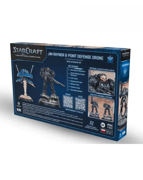 Набір STARCRAFT: JIM RAYNOR (RAYNOR'S RAIDERS) - TERRAN - HERO EXPANSION SET SCMG0016 фото