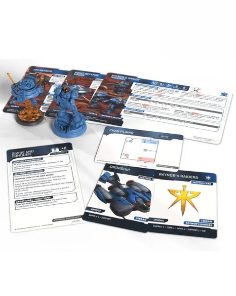 Набір STARCRAFT: JIM RAYNOR (RAYNOR'S RAIDERS) - TERRAN - HERO EXPANSION SET SCMG0016 фото