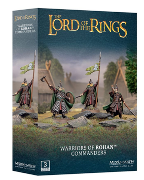 Набір мініатюр THE OLD WORLD: MIDDLE-EARTH SBG - WARRIORS OF ROHAN COMMANDERS 99121464042 фото