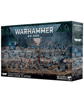 Набір мініатюр ASTRA MILITARUM: KRIEG SIEGE PLATOON 99120105149 фото