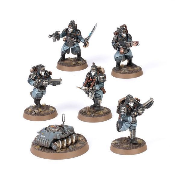 Набір мініатюр ASTRA MILITARUM: KRIEG SIEGE PLATOON 99120105149 фото