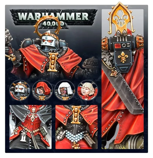 Мініатюра WARHAMMER 40000: ADEPTA SORORITAS - CANONESS 99120108058 фото