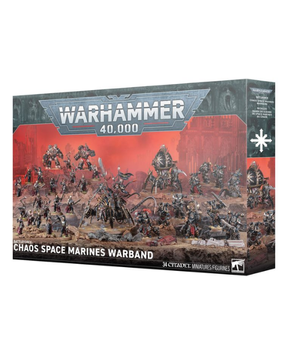 Набір мініатюр WARHAMMER 40000: BATTLEFORCE - CHAOS SPACE MARINES WARBAND 99120102252 фото
