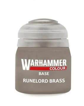 Фарба CITADEL: BASE - RUNELORD BRASS 12ML 9918995031806 фото