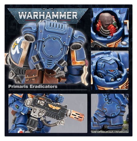 Набор миниатюр SPACE MARINES &ndash; PRIMARIS ERADICATORS 99120101286 фото