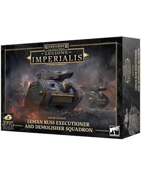 Набір мініатюр THE HORUS HERESY: LEGIONS IMPERIALIS - LEMAN RUSS EXECUTIONER/DEMOLISHR SQD 99122605011 фото