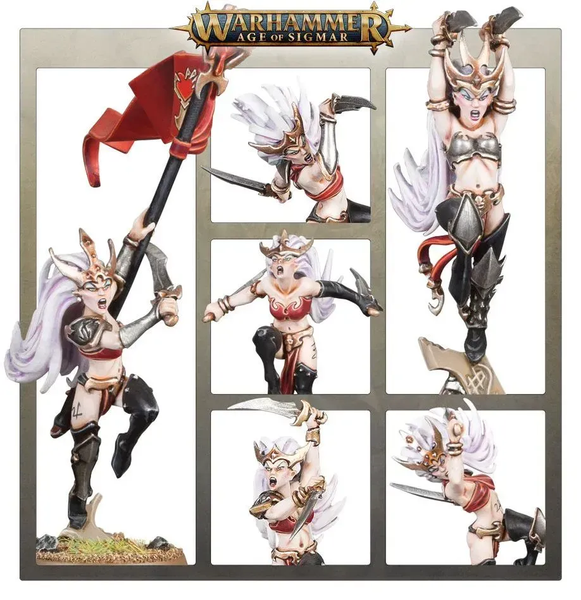 Набір мініатюр AGE OF SIGMAR: DAUGHTERS OF KHAINE - WITCH AELVES 99120212034 фото