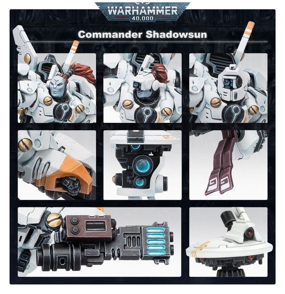 Набір мініатюр TAU EMPIRE - COMMANDER SHADOWSUN 99120113083 фото