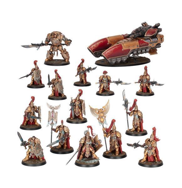 Набор миниатюр HORUS HERESY: LEGIO CUSTODES - BATTLE GROUP 99123043001 фото