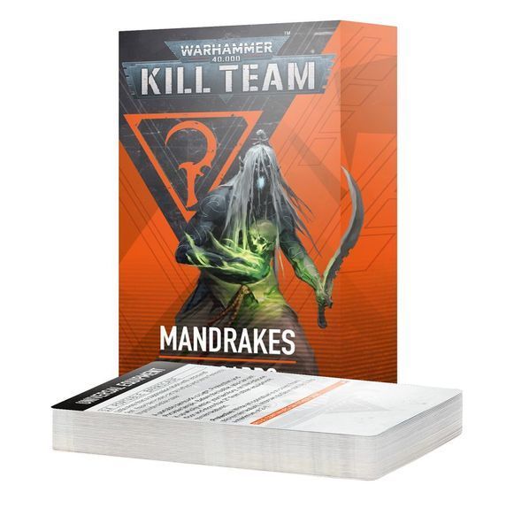 Карти WARHAMMER 40000: KILL TEAM DATACARDS - MANDRAKES (ENG) 60050112006 фото