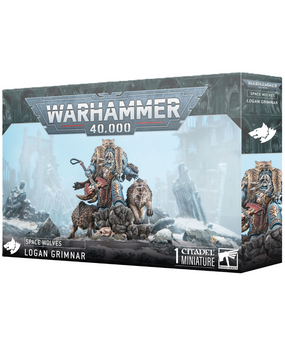 Мініатюра SPACE WOLVES: LOGAN GRIMNAR 99120101438 фото