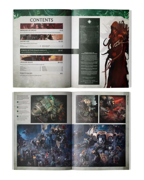 Кодекс WARHAMMER 40000: CODEX - CHAOS KNIGHTS (англ. мова) 60030102031 фото Кодекс WARHAMMER 40000: CODEX - CHAOS KNIGHTS (англ. мова) 60030102031 фото