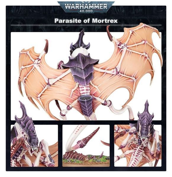 Миниатюра WARHAMMER 40000: TYRANIDS - PARASITE OF MORTREX 99120106050 фото