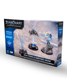 Набір мініатюр NOVA TERRA - TERRAN - HERO EXPANSION SET SCMG0042 фото