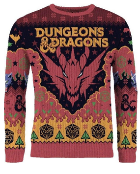 Різдвяний светр Dungeons / Dragons Christmas Jumper (Size L) 1130432 фото