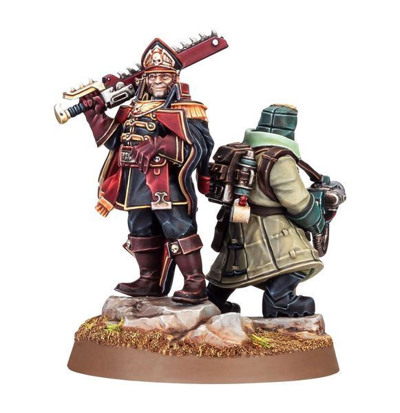 Набір мініатюр WARHAMMER 40000: ASTRA MILITARUM - CIAPHAS CAIN 99120105152 фото Набір мініатюр WARHAMMER 40000: ASTRA MILITARUM - CIAPHAS CAIN 99120105152 фото