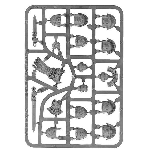 Набір WARHAMMER 40000: ULTRAMARINES - UPGRADES 99070101057 фото