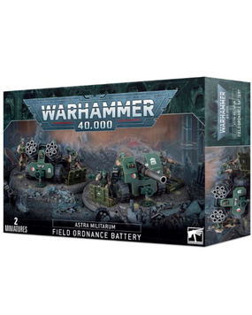Набір мініатюр WARHAMMER 40000: ASTRA MILITARUM - FIELD ORDNANCE BATTERY 99120105104 фото