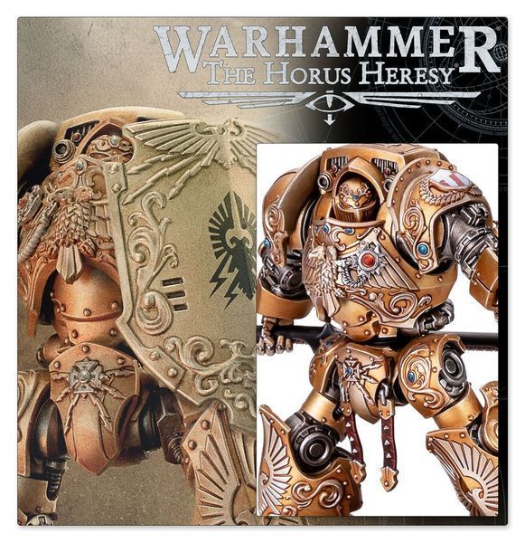Мініатюра HORUS HERESY: LEGIO CUSTODES - CUSTODIAN DREADNOUGHT 99123043006 фото