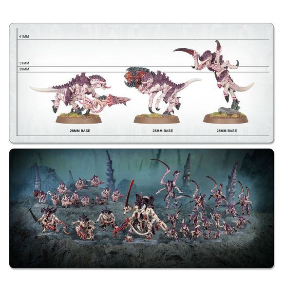 Набір мініатюр WARHAMMER 40000: TYRANIDS BATTLEFORCE - TYRANID SWARM 99120106086 фото Набір мініатюр WARHAMMER 40000: TYRANIDS BATTLEFORCE - TYRANID SWARM 99120106086 фото