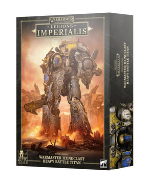 Набір мініатюр THE HORUS HERESY: LEGIONS IMPERIALIS - WARMASTER ICONOCLAST HEAVY BATTLE TITAN 99122699014 фото