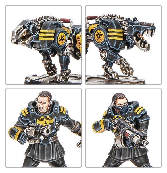 Набор миниатюр PALANITE ENFORCER CAPTAINS & SERGEANTS 99120599080 фото