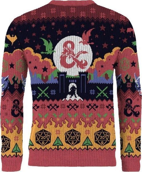 Рождественский свитер Dungeons / Dragons Christmas Jumper (Size XL) 1130433 фото