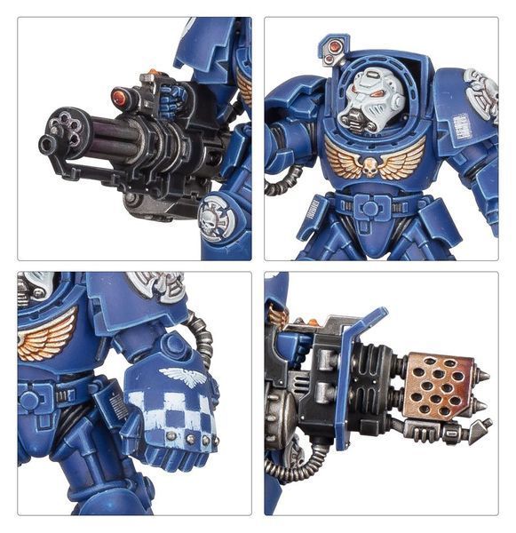 Набір мініатюр SPACE MARINES - TERMINATOR SQUAD 99120101398 фото