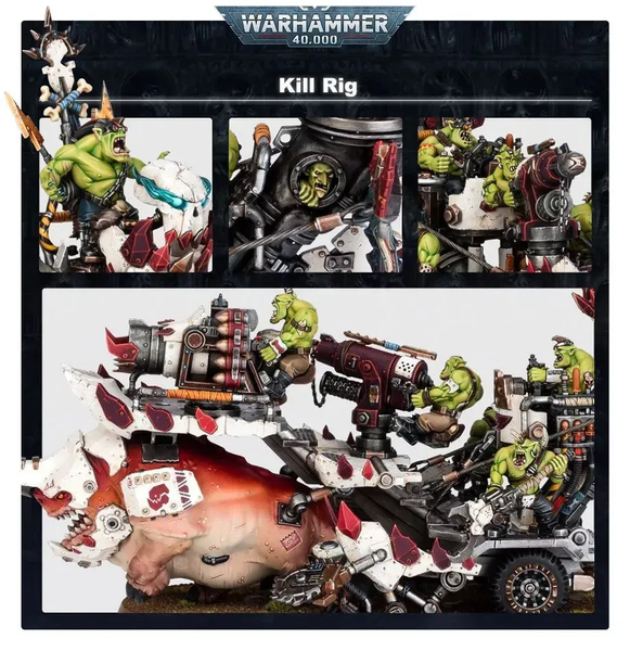 Мініатюра WARHAMMER 40000: ORKS - KILL RIG 99120103072 фото