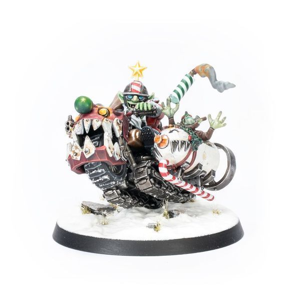 Миниатюра WARHAMMER 40000: DA RED GOBBO'S SQUIGMOBILE 99120103145 фото