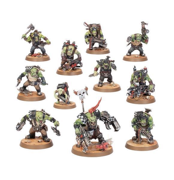 Набір мініатюр WARHAMMER 40000: ORKS - BOYZ 99120103136 фото