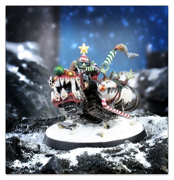 Миниатюра WARHAMMER 40000: DA RED GOBBO'S SQUIGMOBILE 99120103145 фото