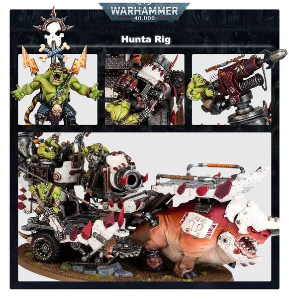 Мініатюра WARHAMMER 40000: ORKS - KILL RIG 99120103072 фото