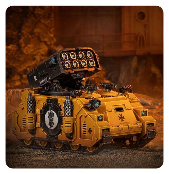 Мініатюра HORUS HERESY: LEGIONES ASTARTES - WHIRLWIND MISSILE TANK 99123001082 фото Мініатюра HORUS HERESY: LEGIONES ASTARTES - WHIRLWIND MISSILE TANK 99123001082 фото