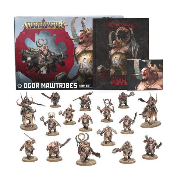 Стартовий набір AGE OF SIGMAR: OGOR MAWTRIBES - ARMY SET (ENGLISH) 60010213001 фото