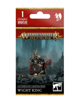 Мініатюра AGE OF SIGMAR: SOULBLIGHT GRAVELORDS - WIGHT KING 99120207207 фото
