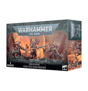 Набір мініатюр WARHAMMER 40000: WORLD EATERS - EXALTED EIGHTBOUND 99120102154 фото
