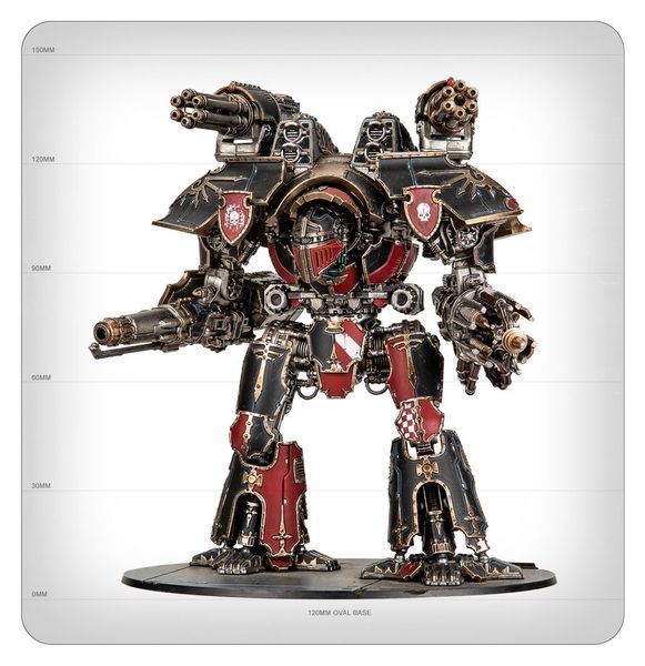 Мініатюра HORUS HERESY: LEGIONS IMPERIALIS - WARLORD TITAN+QUAKE CANNON & BEAM/EX 99122699035 фото