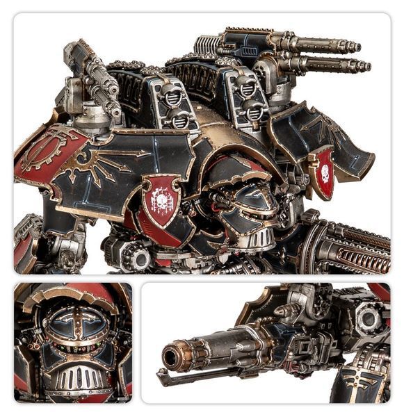 Мініатюра HORUS HERESY: LEGIONS IMPERIALIS - WARLORD TITAN+QUAKE CANNON & BEAM/EX 99122699035 фото
