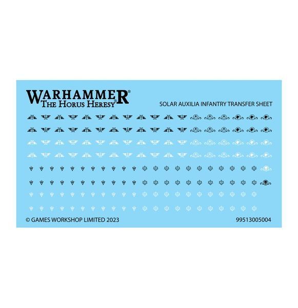 Набір мініатюр HORUS HERESY: SOLAR AUXILIA COMBAT FORCE 99123005021 фото