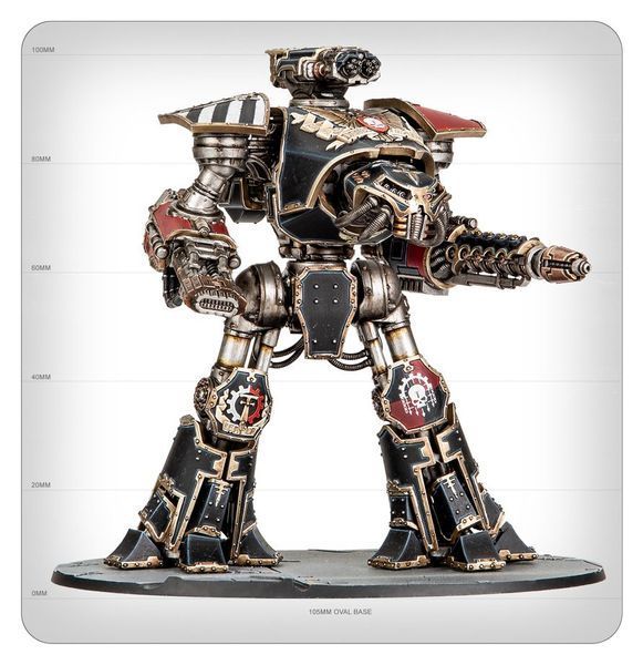 Мініатюра HORUS HERESY: LEGIONS IMPERIALIS - REAVER TITAN GRAV/OBL & VOLK/ANNH 99122699036 фото