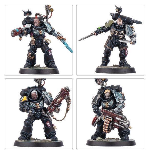 Набір мініатюр WARHAMMER 40000: ARMAGEDDON BATTALION - DEATHWATCH 99120109017 фото