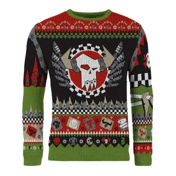 Різдвяний светр Warhammer 40000: Ork Christmas Jumper (Size XXL) 1120932 фото
